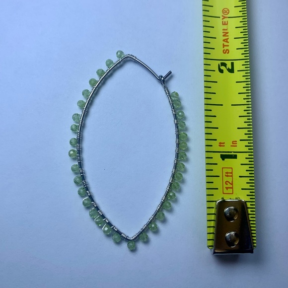 Peridot Earrings-Handcrafted, NWT - Picture 3 of 3